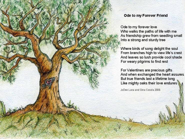 Created as a joint project using my sketch and my sister's color pencil accents