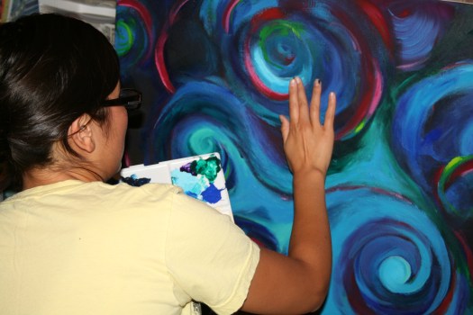 No, I didn't take this picture in the middle of the night but the sight was similar