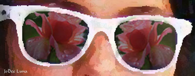 Rose-colored glasses