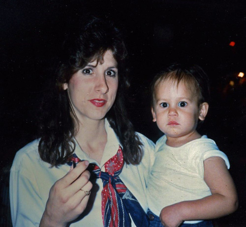 Me and Josiah, my son