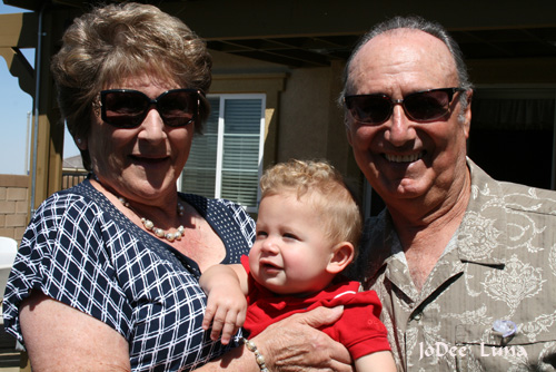 Greatgrandma and Greatgrandpa with Stephen Michael