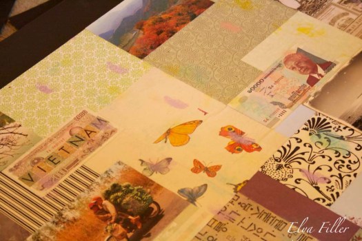 Collage of Elya's Travels