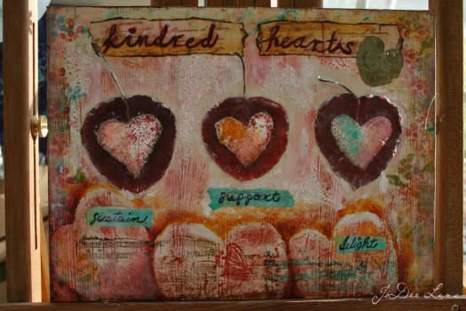 Kindred Hearts Mixed Media