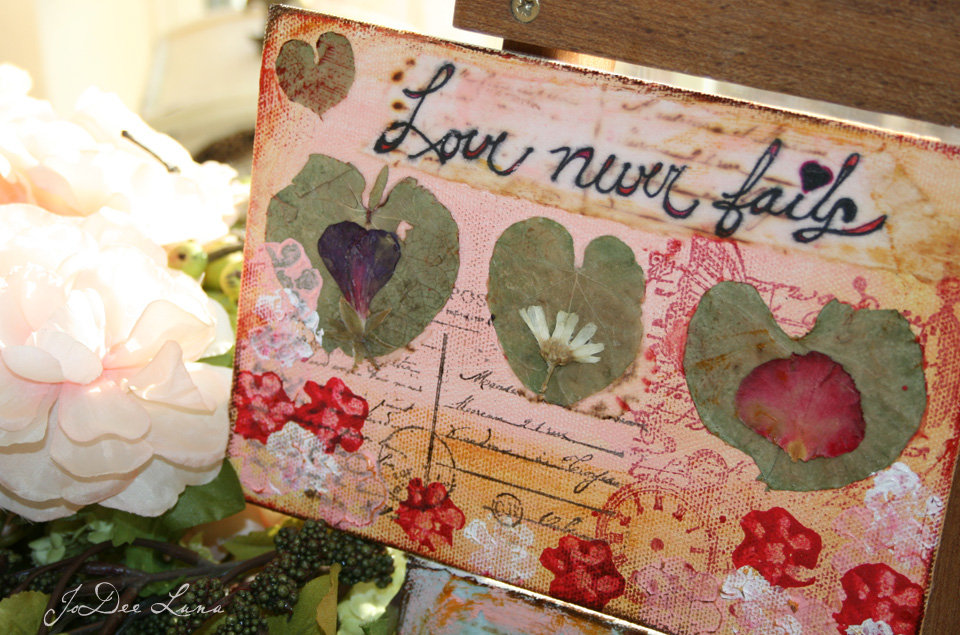 Love Never Fails Mixed Media