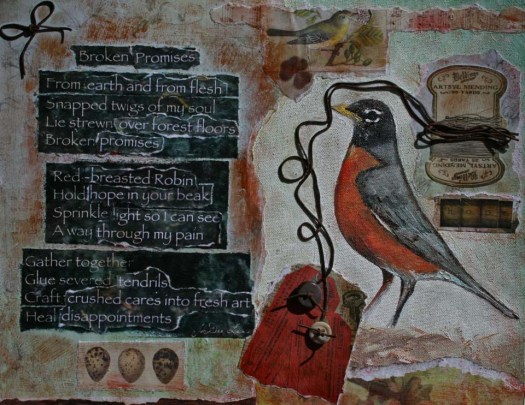 Broken Promises, Mixed Media