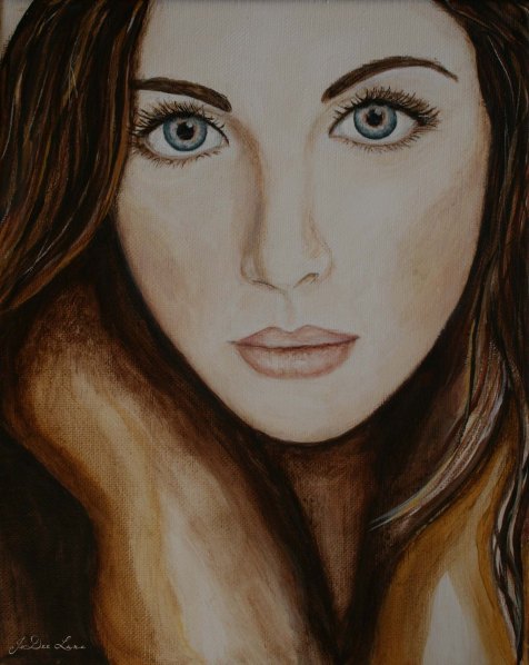 The Traveler Acrylic by JoDee Luna 