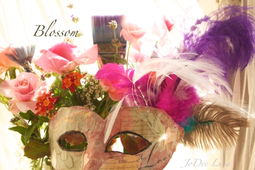 Blossom Masquerade Mask by JoDee Luna