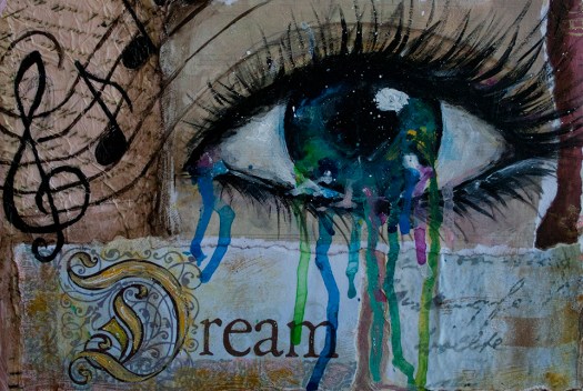 Dream Eye Mixed Media by JoDee Luna