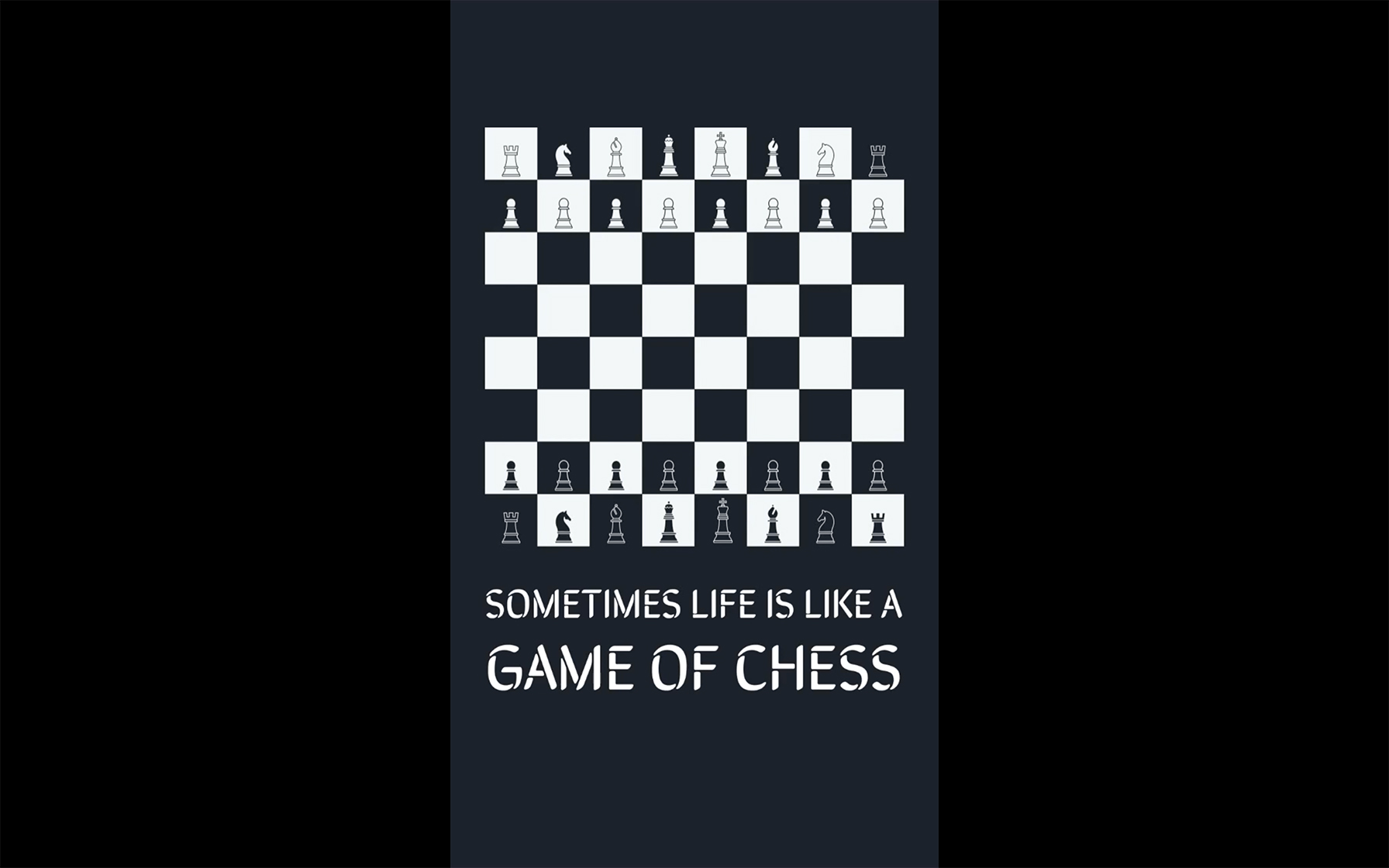 Sometimes Life is Like a Game of Chess – JoDee Luna Art